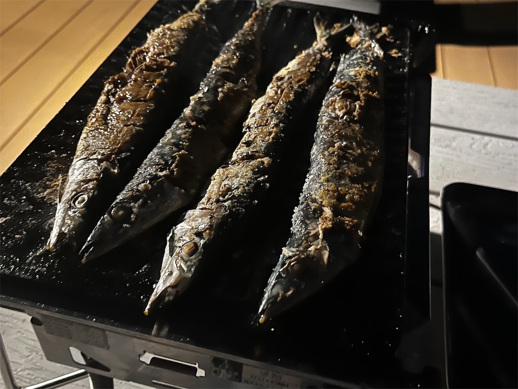 焼き秋刀魚